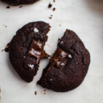Healthier Double Chocolate Chip Cookies (Vegan)