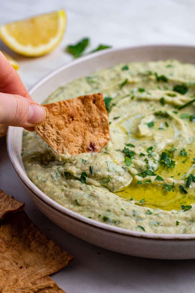 Lemon & Herb White Bean Dip 