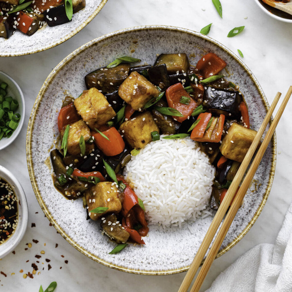 Famous Eggplant Tofu (Panda Express Copycat Recipe)